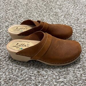 Lotta From Stockholm wooden clogs 40